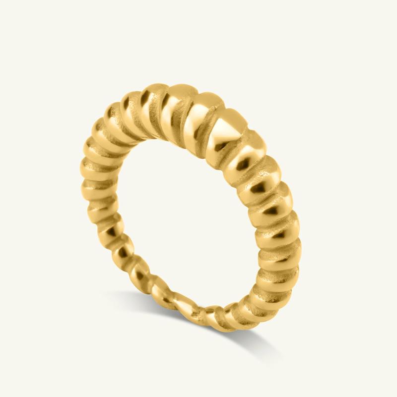 Croissant Signet Ring Rings