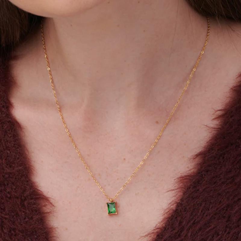 Emerald Aventurine Necklace Emerald Necklaces