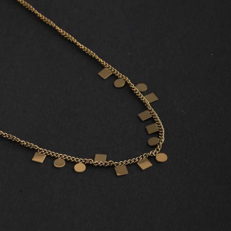 Geometric Harmony Necklace Necklaces