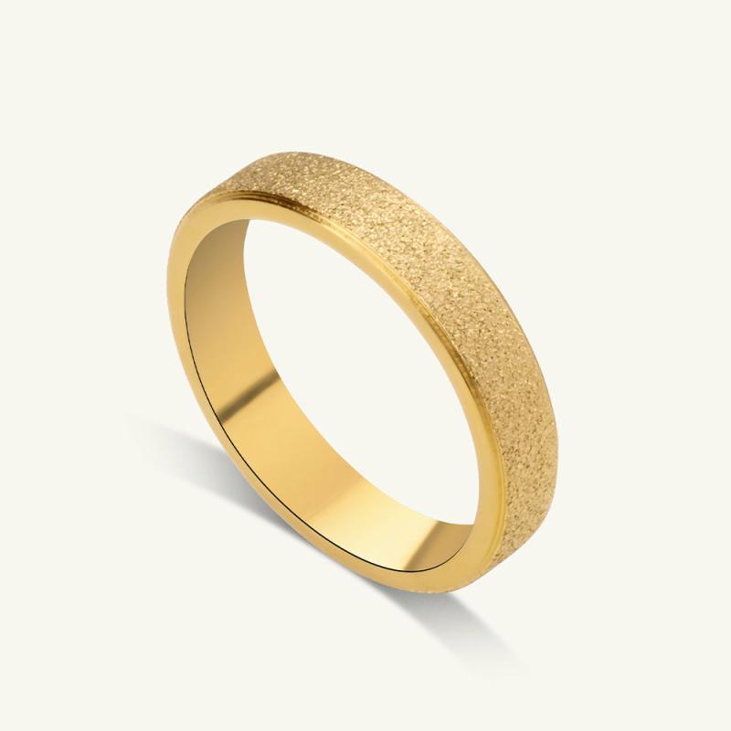 Gold Plated Simple Rings Rings