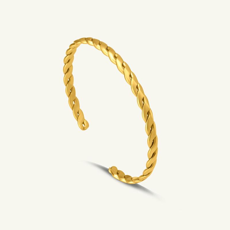 Golden Twirl Bracelet Bracelets