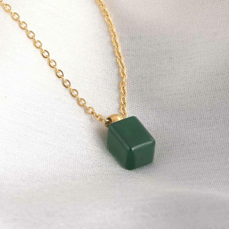 Green Enigma Necklace Necklaces