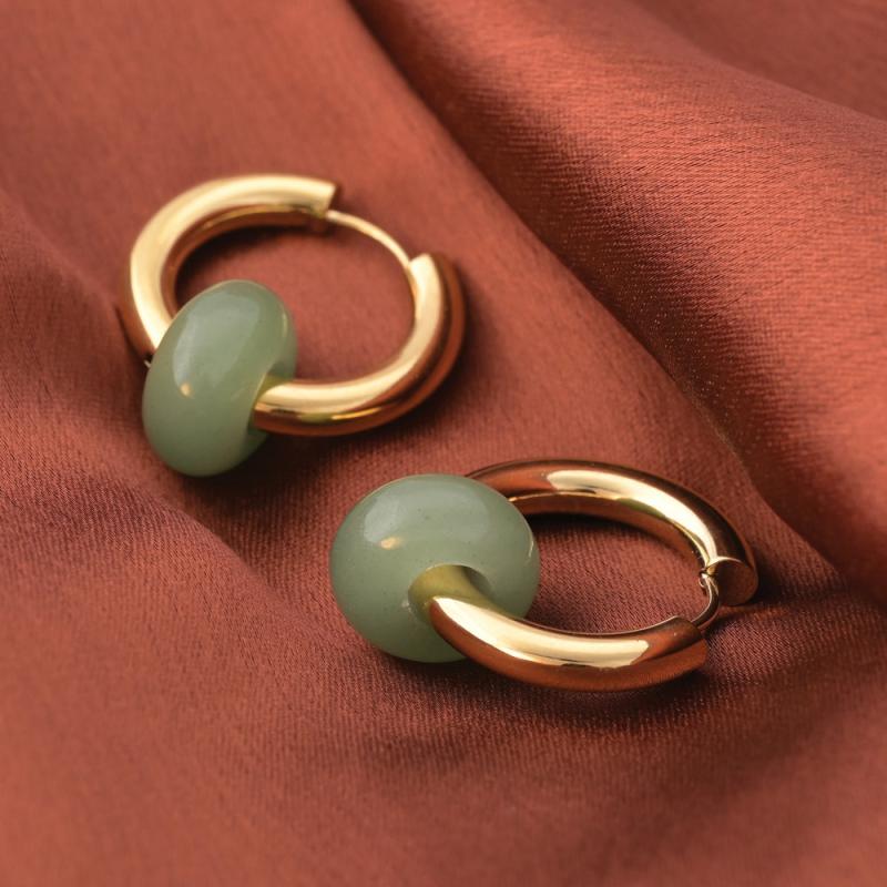 Jade Ebon Earrings Earrings