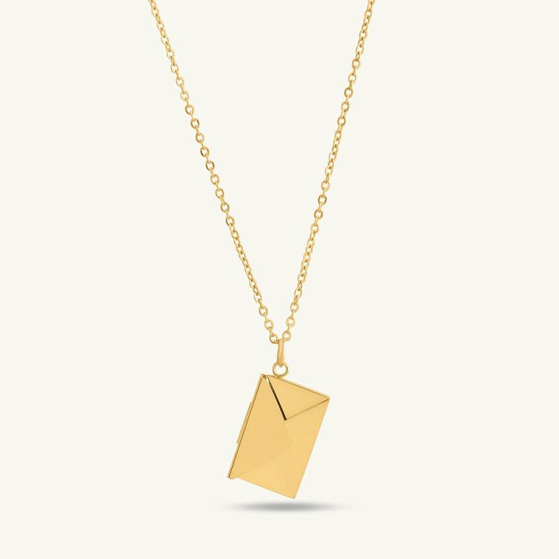 Love Envelope Necklace Necklaces