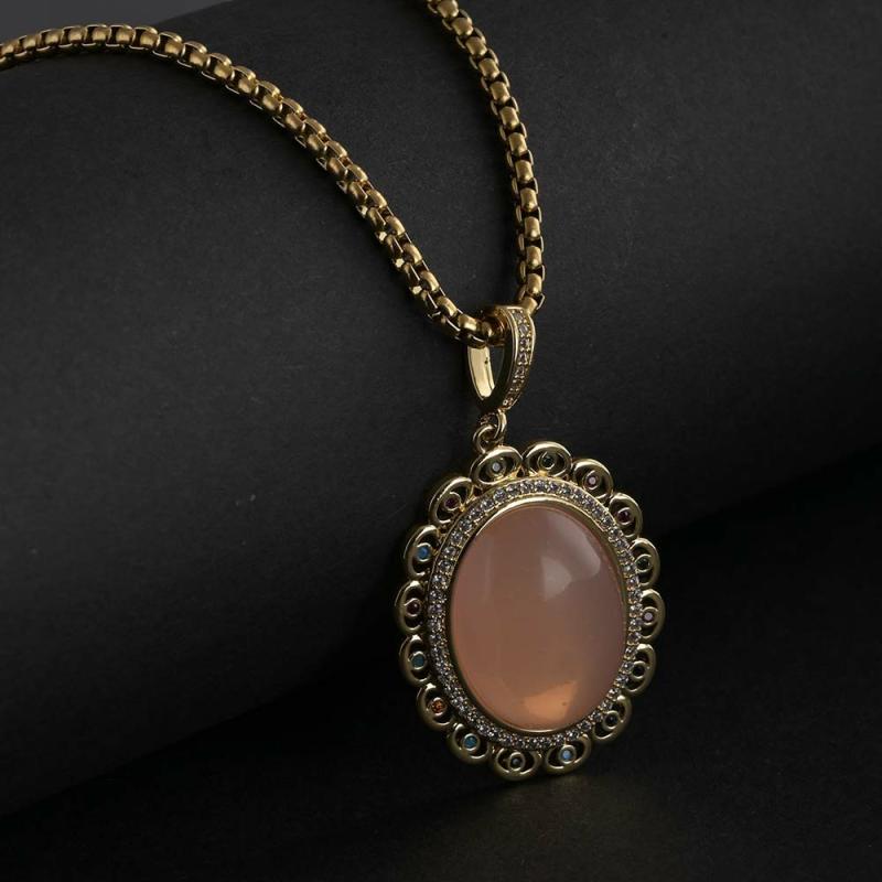 Opulent Morganite Necklace Necklaces