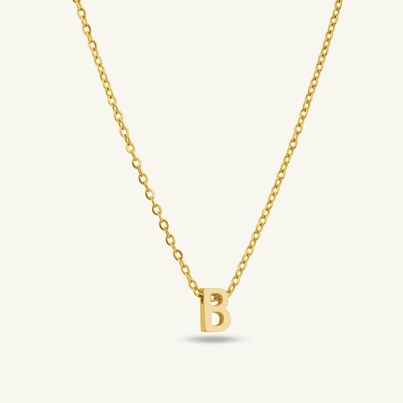 Small Letter Necklace Necklaces